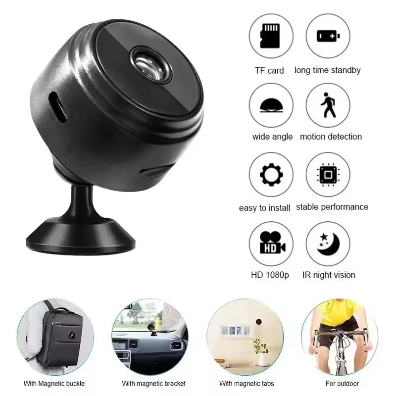 Home Security Monitoring Service - Telecamera di Sicurezza A9 Mini WiFi