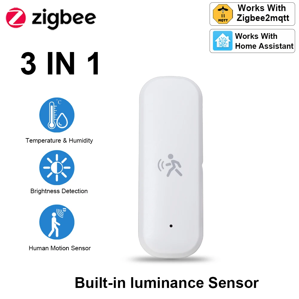 Home Security Home Assistant - Rilevatore di sensori di movimento ZigBee