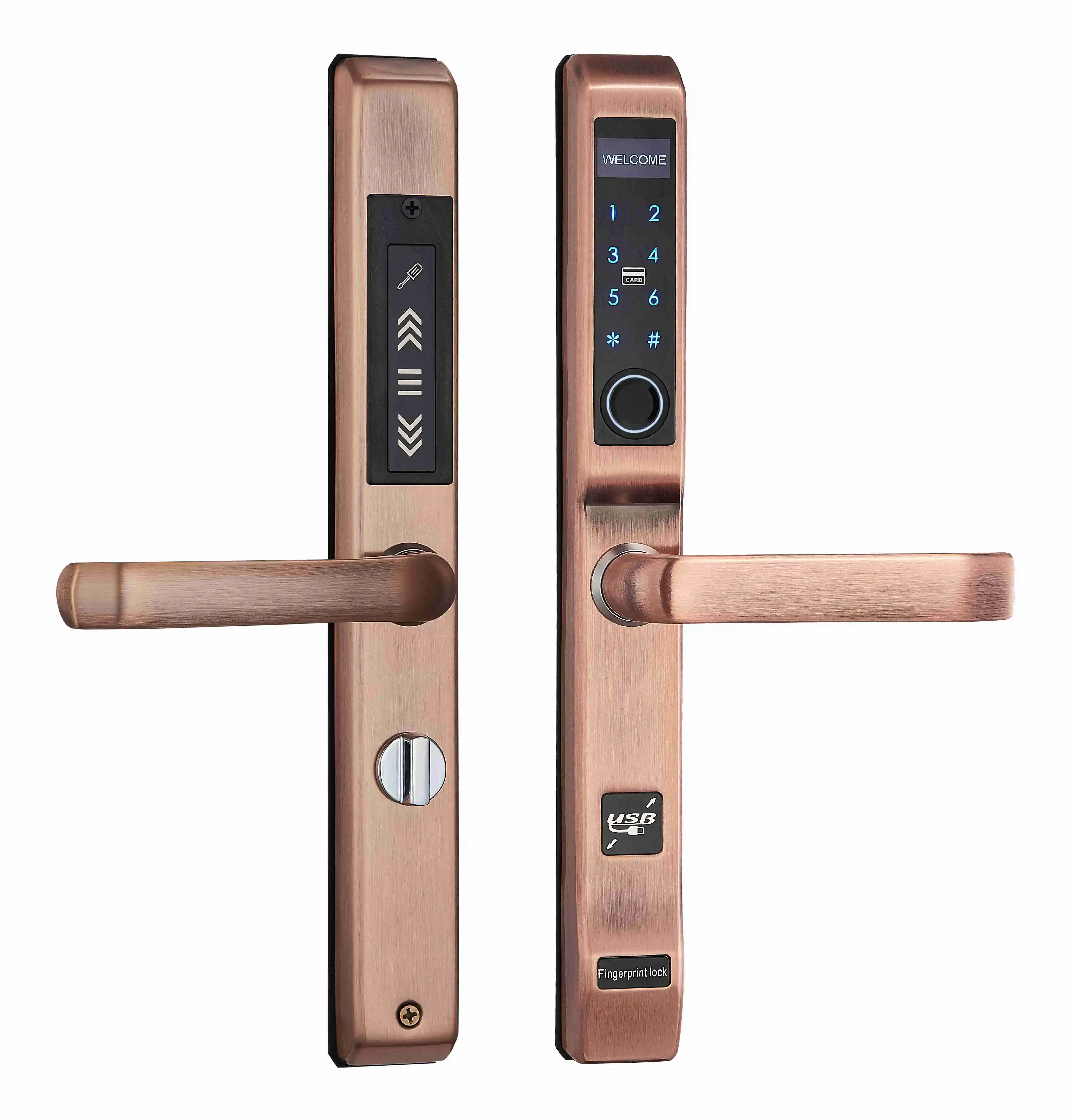 Home Security Electric Fence - Serratura Intelligente con Impronta Digitale per