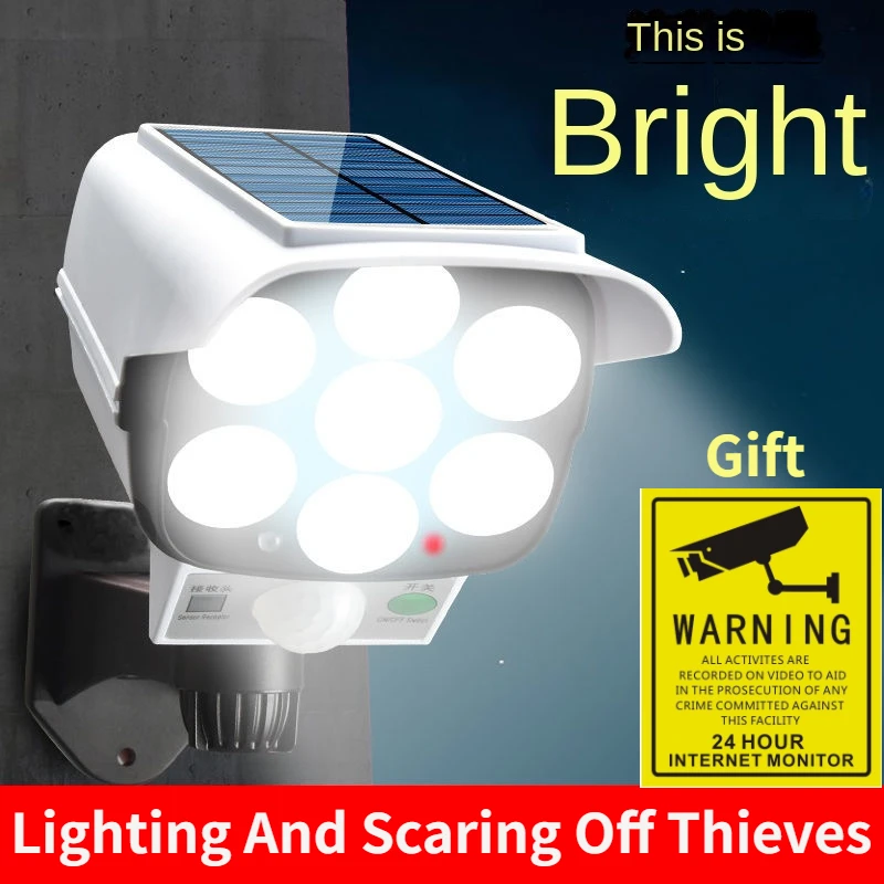 Home Security Tips - Luce solare esterna Sensore di movimento