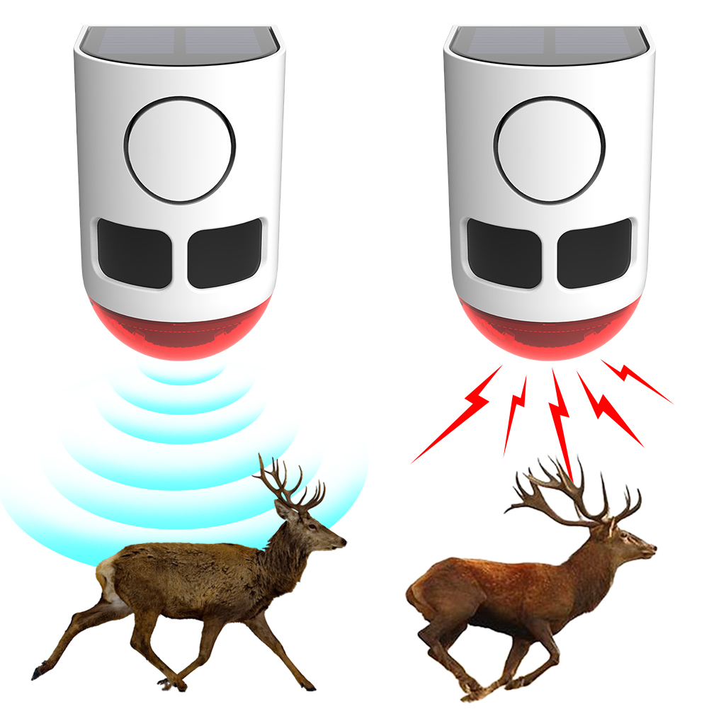 Home Security Yard Sensors - Allarme Solare da Esterno con Sensore