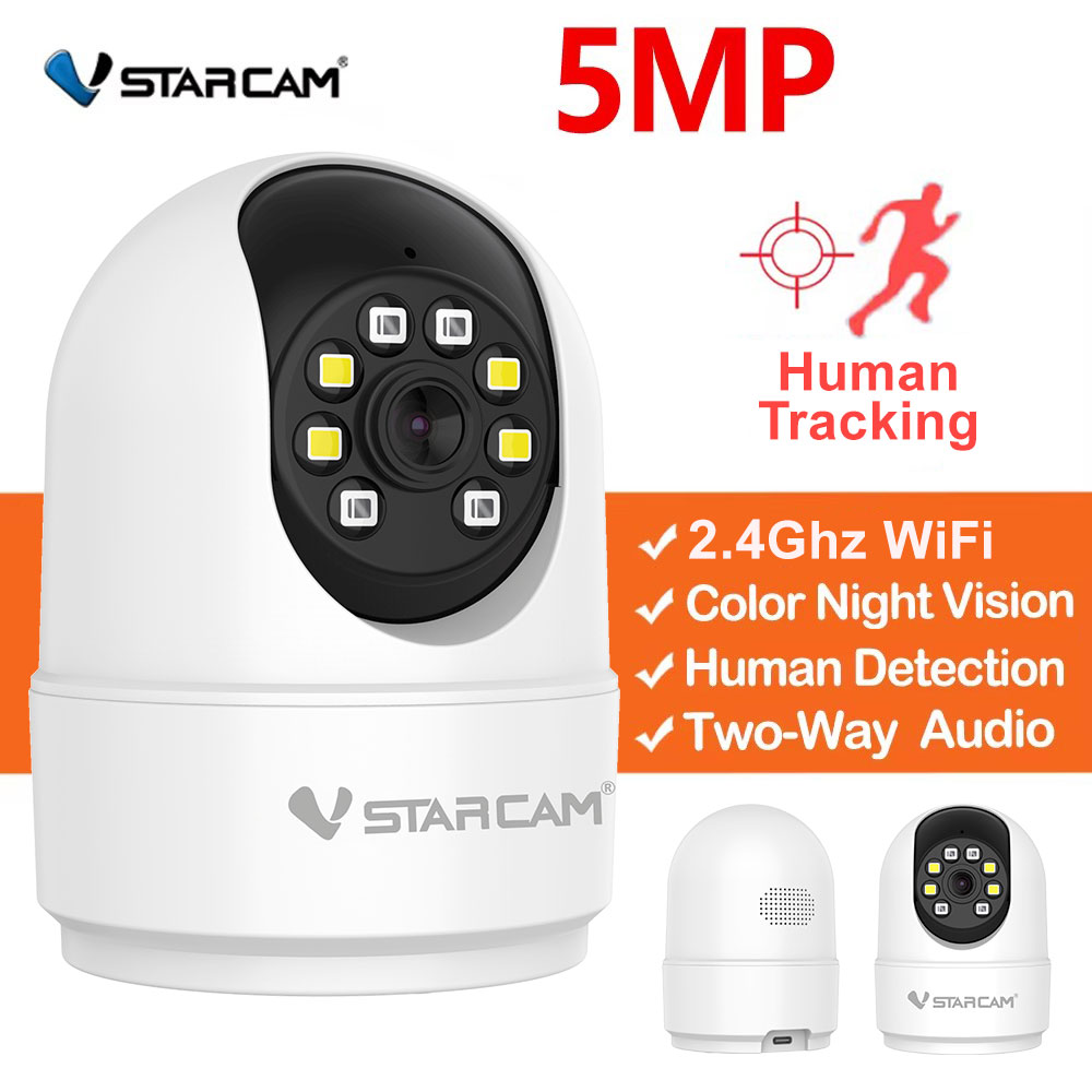 Home Security Monitoring Service - Vstarcam 5MP HD WiFi Telecamera IP