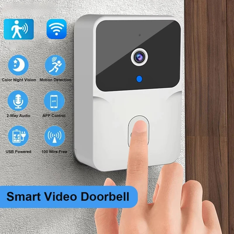 Home Security Monitoring Service - Campanello Video WiFi Smart per Casa,