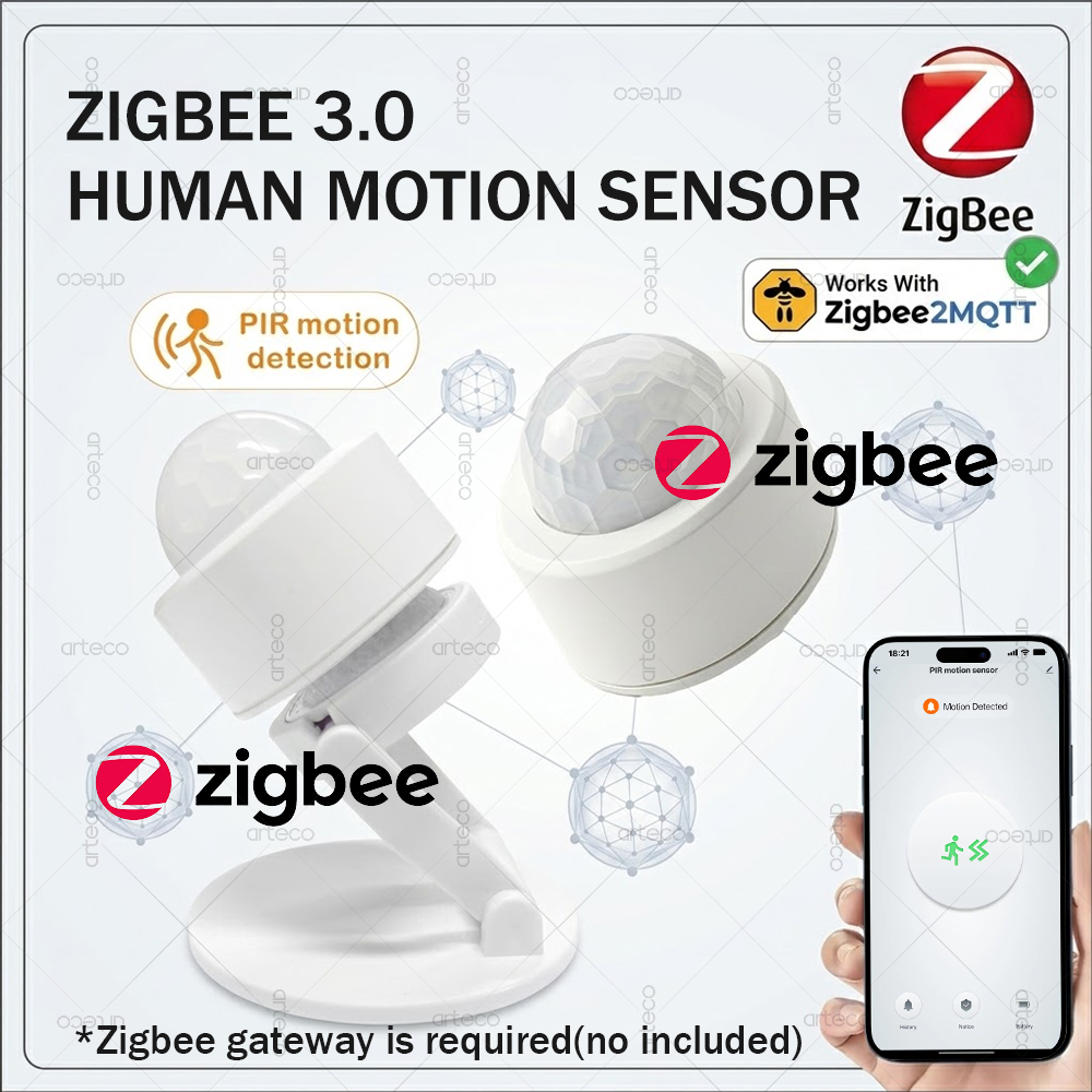 Home Security Home Assistant - Sensore di Movimento PIR Mini Zigbee
