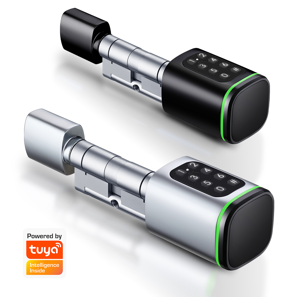 Home Security Tips - Serratura a cilindro intelligente Tuya 60-90mm