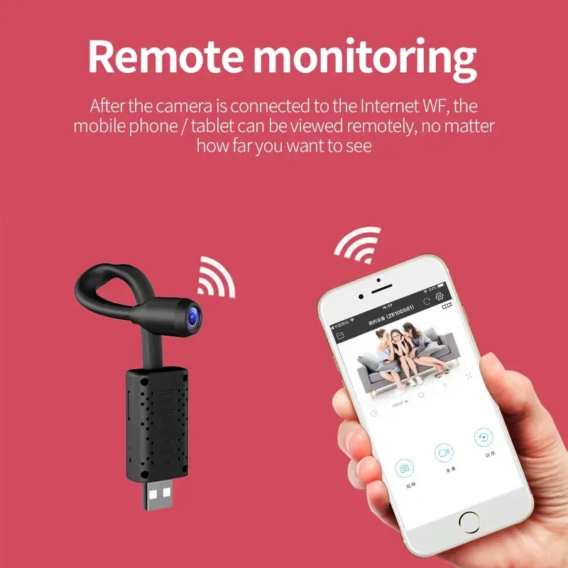 Home Security Monitoring Service - Telecamere WiFi di sorveglianza USB 4K