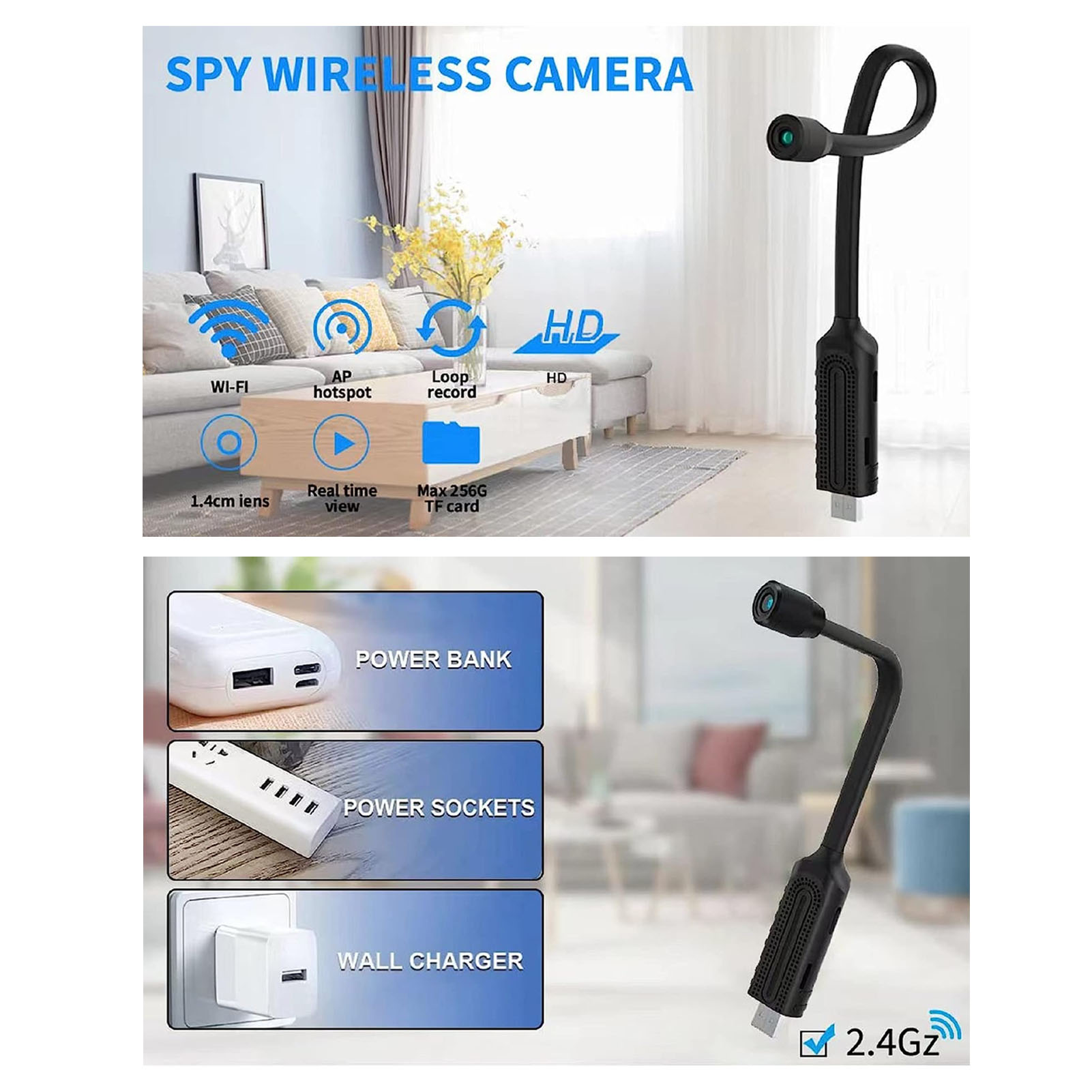 USB Mini WiFi Wireless Camera  - Home Security Monitoring Service recensione e prezzo