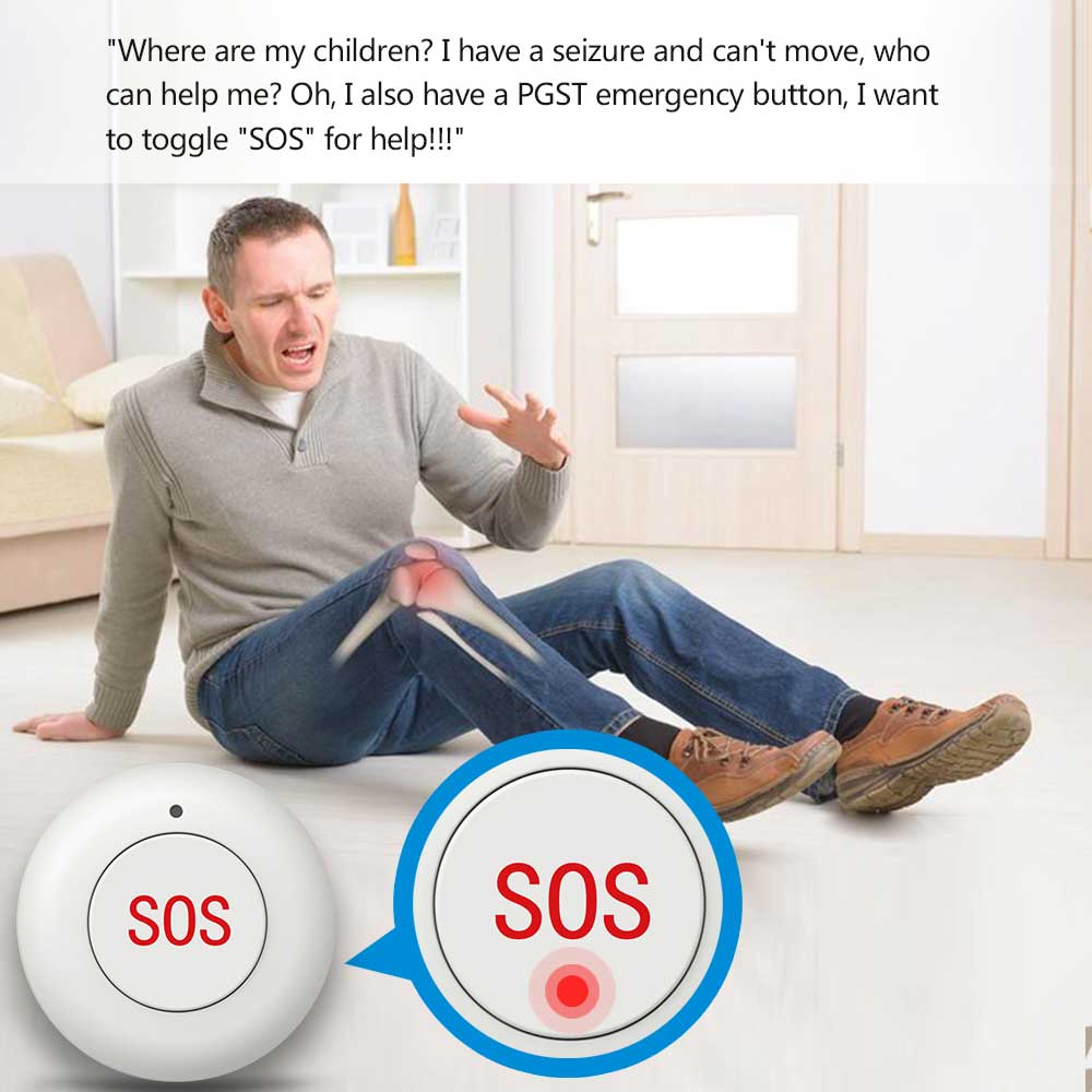 Pulsante SOS wireless per la s - Sim Gsm Alarm recensione e prezzo