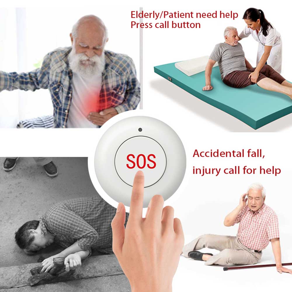 Pulsante SOS wireless per la s - Sim Gsm Alarm recensione e prezzo