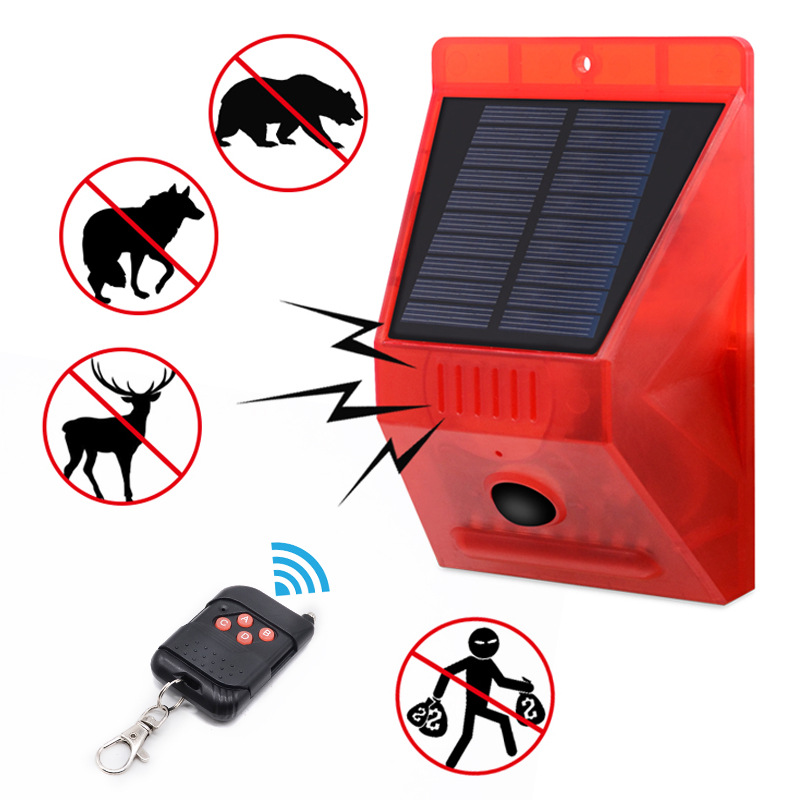 Lampada di allarme solare tele - Home Security Yard Sensors recensione e prezzo