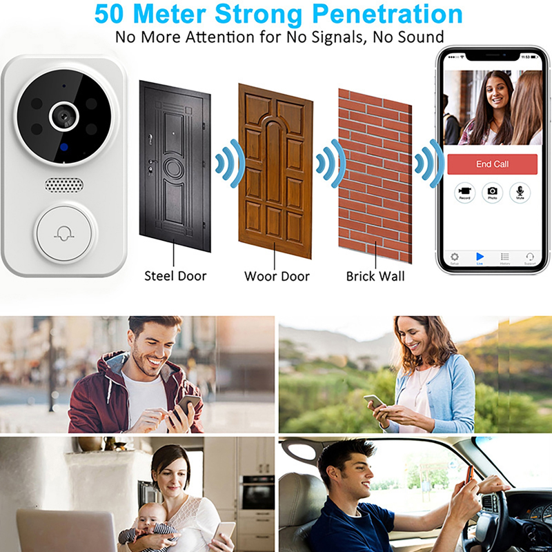 WiFi Smart Video Campanello Te - Home Security Monitoring Service recensione e prezzo