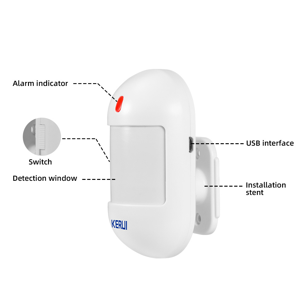 KERUI Allarme rilevatore a inf - Sim Gsm Alarm recensione e prezzo
