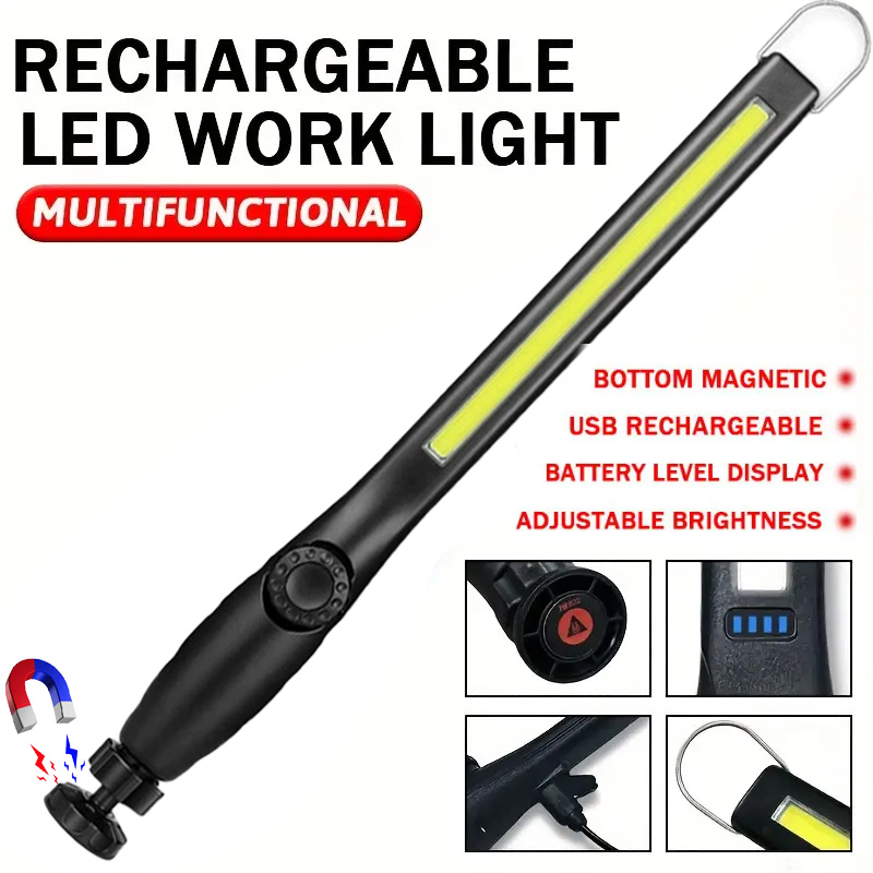 Lampada da lavoro a LED ricari - Home Security Jobs recensione e prezzo