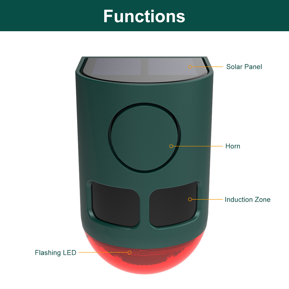 Allarme Solare da Esterno con  - Home Security Yard Sensors recensione e prezzo
