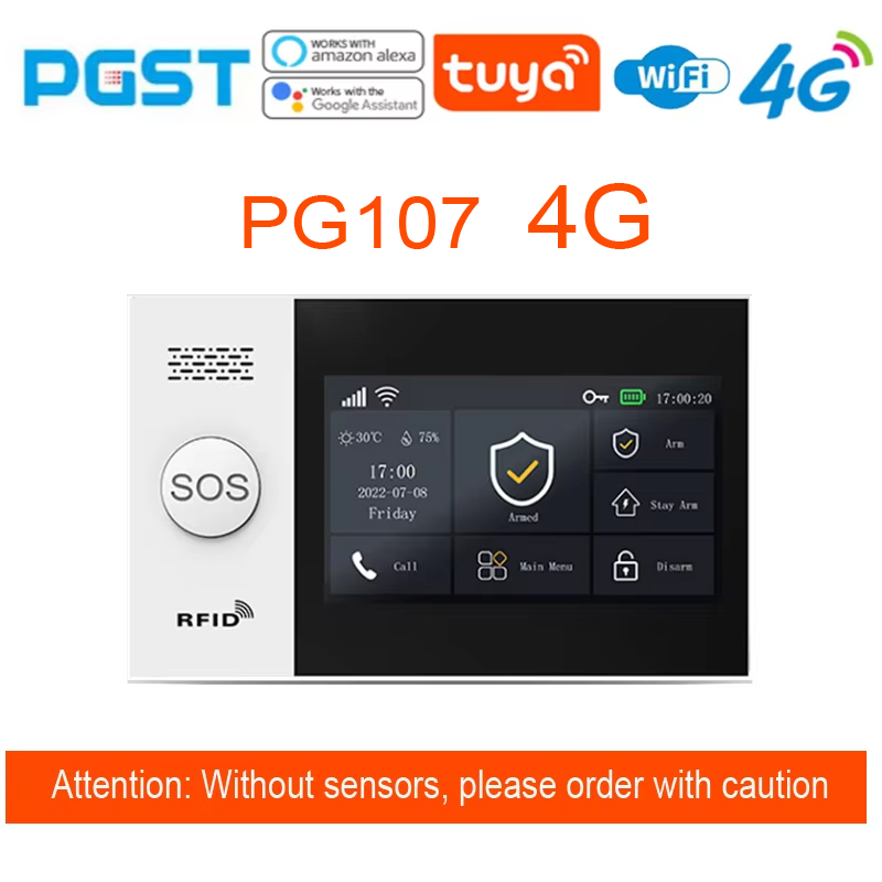 PG-107 Tuya 4G Sistema di Alla - Sim Gsm Alarm recensione e prezzo