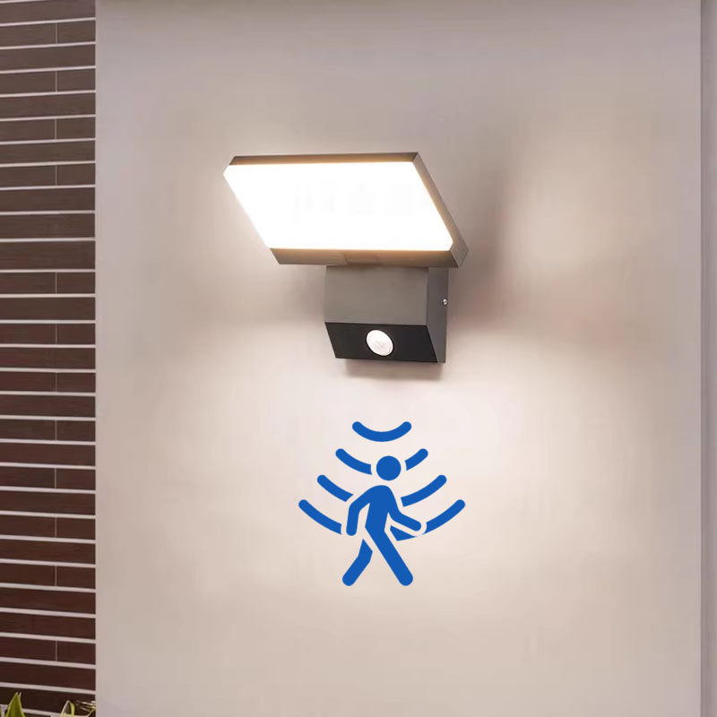 Lampada da parete per esterni  - Home Security Yard Sensors recensione e prezzo