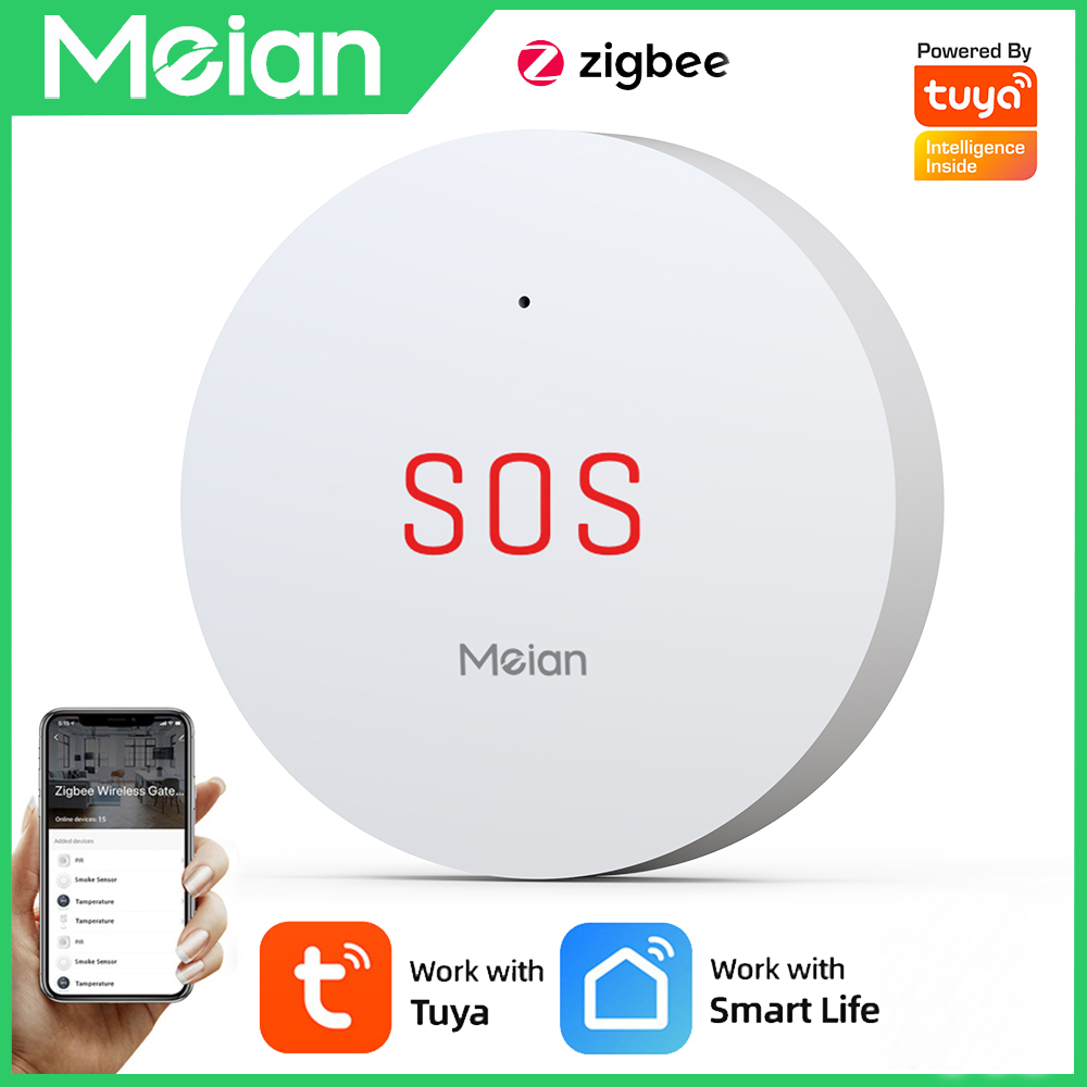 Zigbee Tuya SOS pulsante di em - Sim Gsm Alarm recensione e prezzo