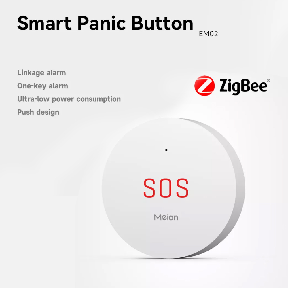 Zigbee Tuya SOS pulsante di em - Sim Gsm Alarm recensione e prezzo