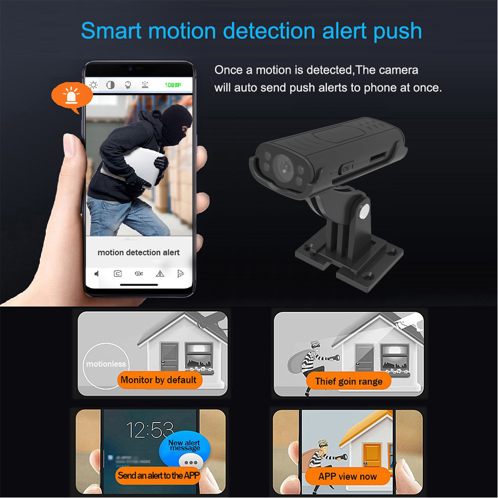 Mini Telecamera di Sicurezza W - Home Security Monitoring Service recensione e prezzo