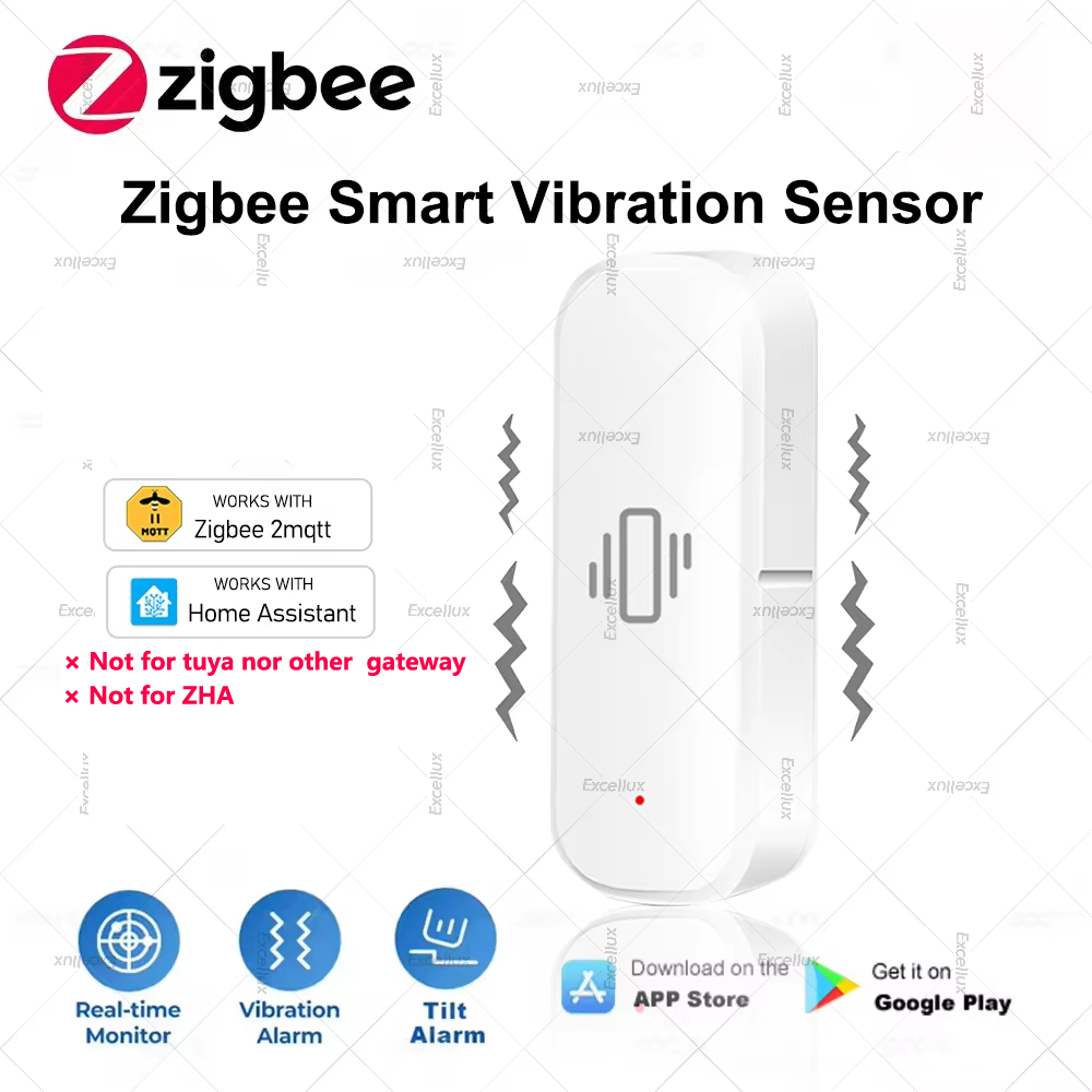 Zigbee Sensore di Vibrazione I - Home Security Home Assistant recensione e prezzo