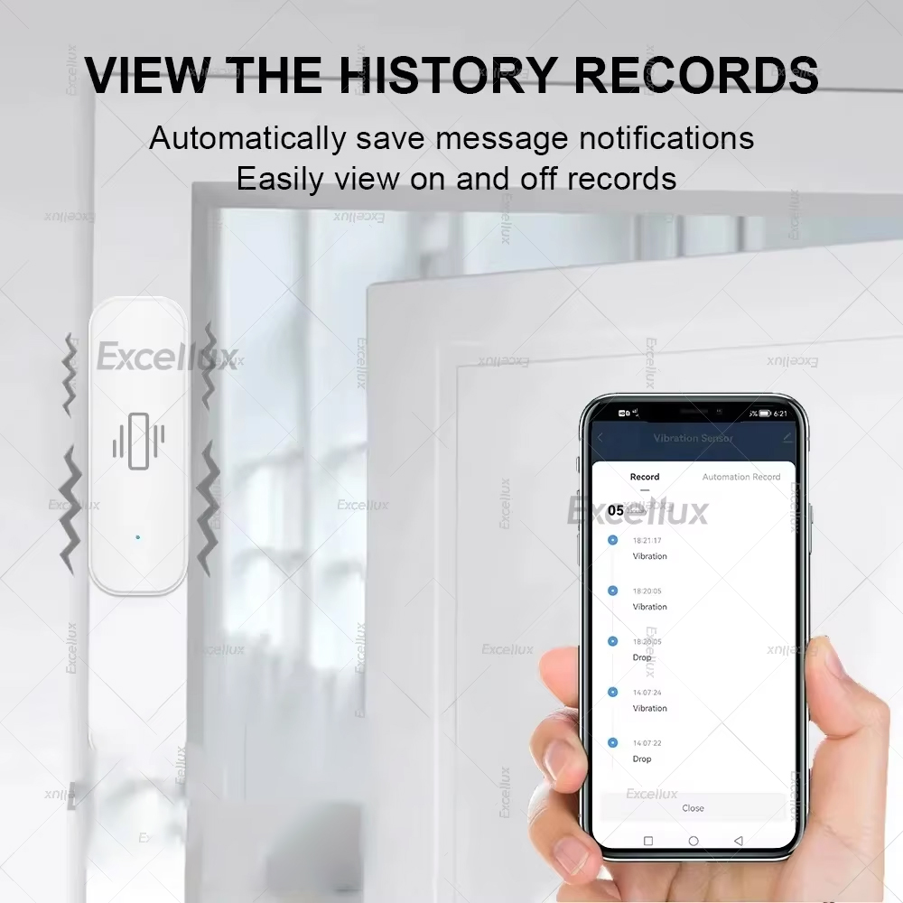 Zigbee Sensore di Vibrazione I - Home Security Home Assistant recensione e prezzo