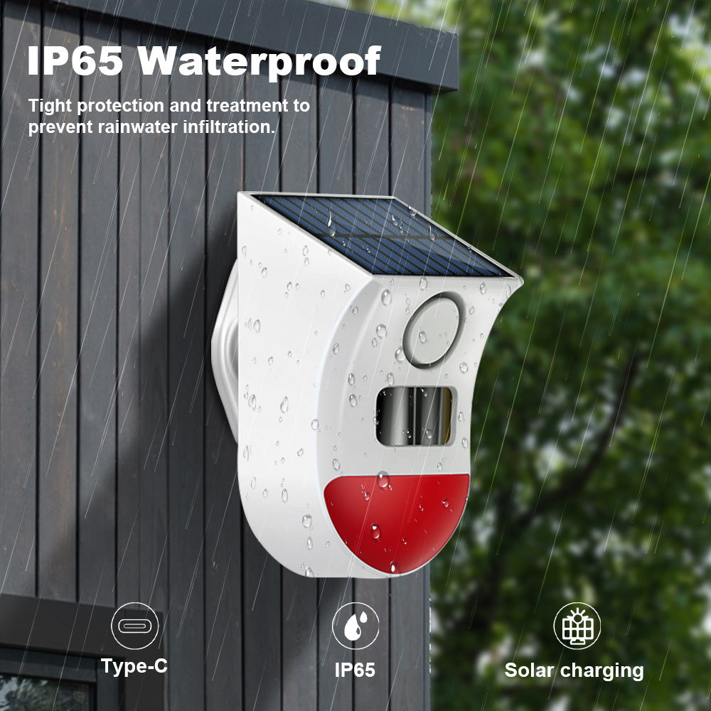 Allarme Solare WiFi Tuya con S - Home Security Yard Sensors recensione e prezzo