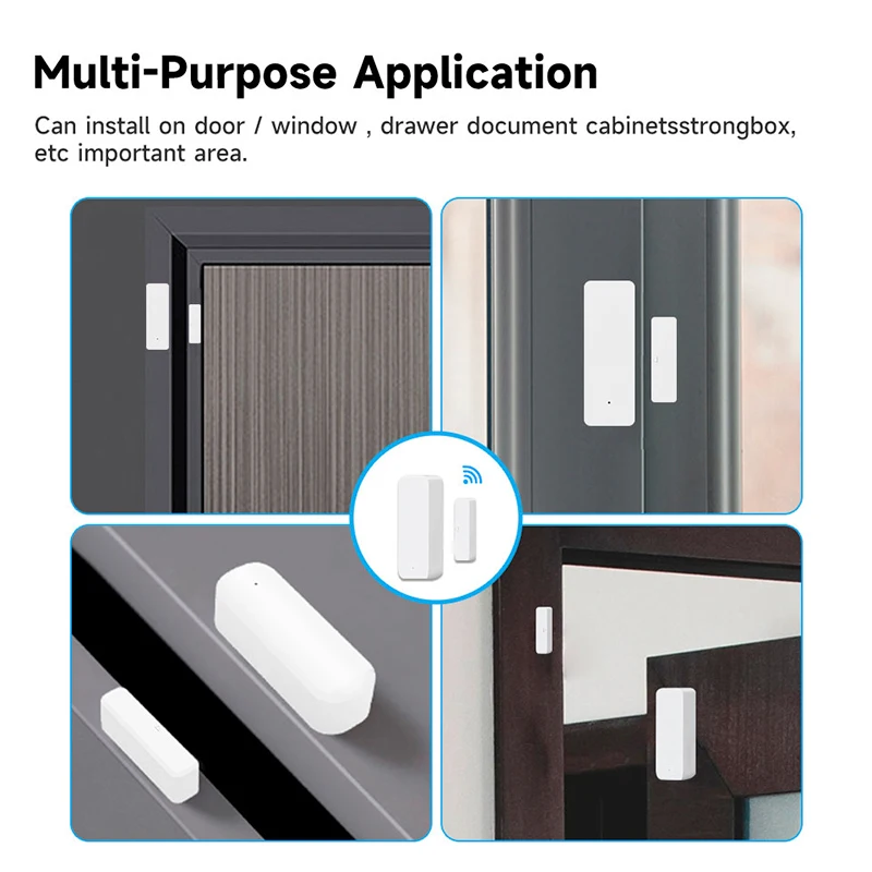 Tuya WiFi Smart Door Sensor Ri - Sim Gsm Alarm recensione e prezzo